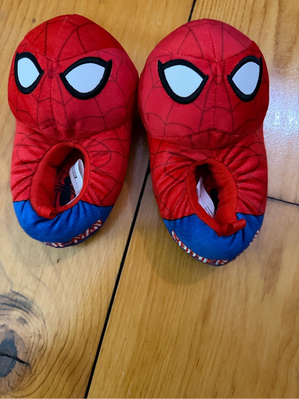 Spiderman Red and Blue Kids Slippers